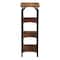 Household Essentials Crown 43" 4-Tier Bookshelf